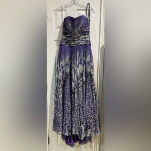 Mon Cheri Strapless Dress